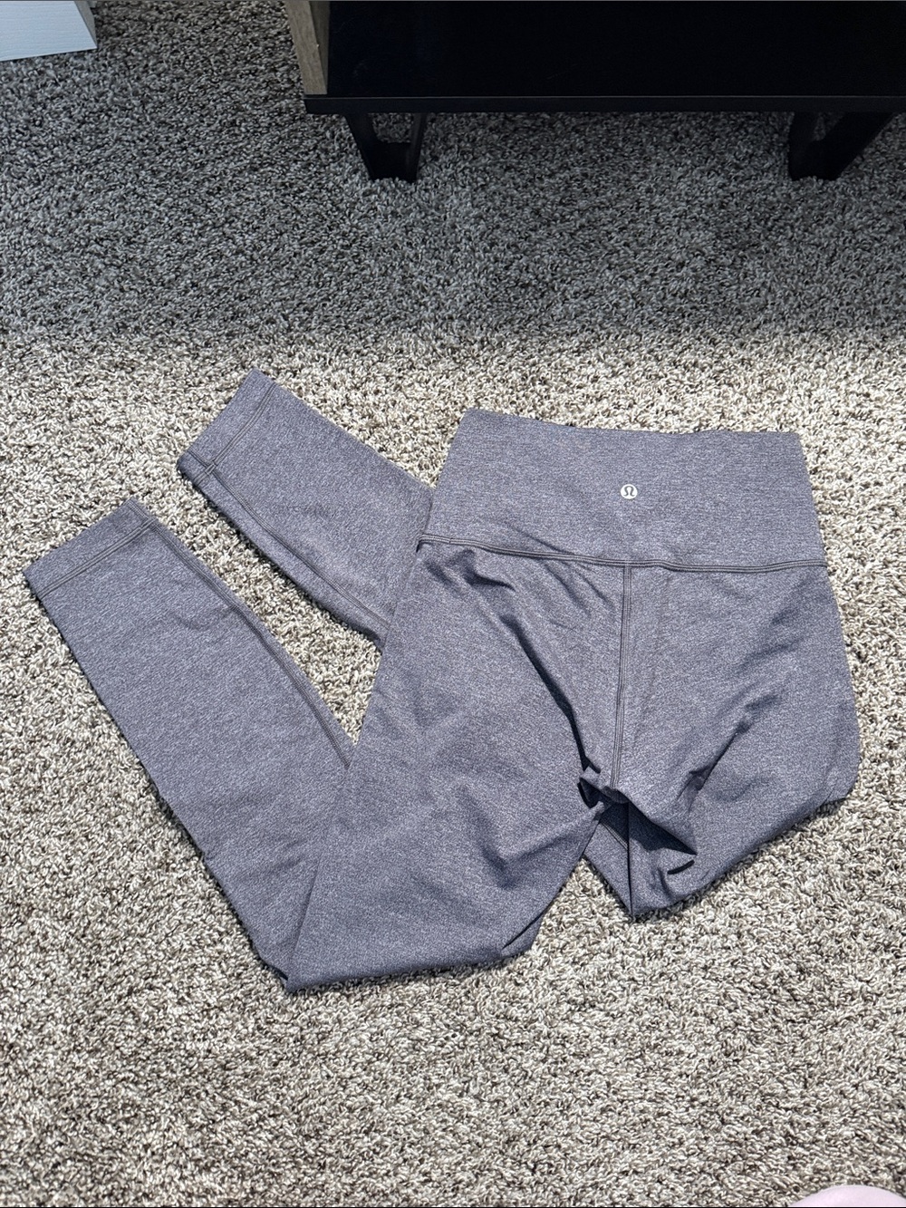 Wunderunder 25” lululemon athletica Heathered Charcoal Gray Leggings